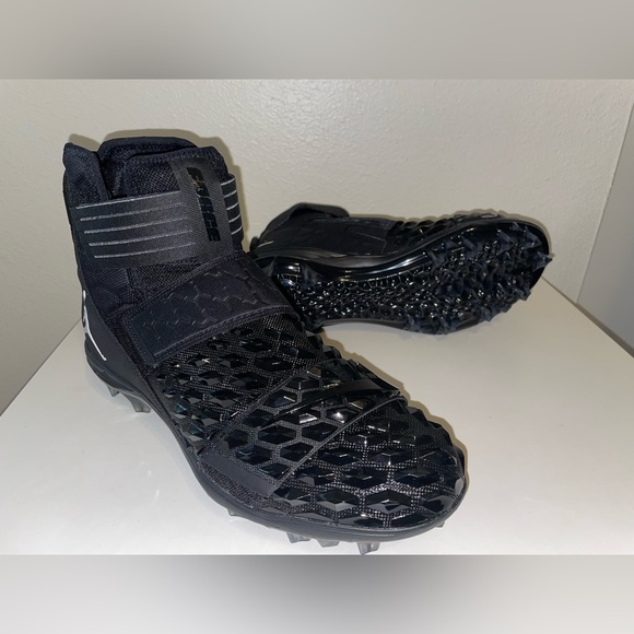 Air Jordan Force Savage Elite 2 Men's Football Cleats Black CV1665-003 - Picture 3 of 5